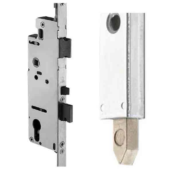 Hoppe Multipoint 1.77" Backset Manual Gear with Shootbolt. 1/2" Deadbolt.-Countryside Locks