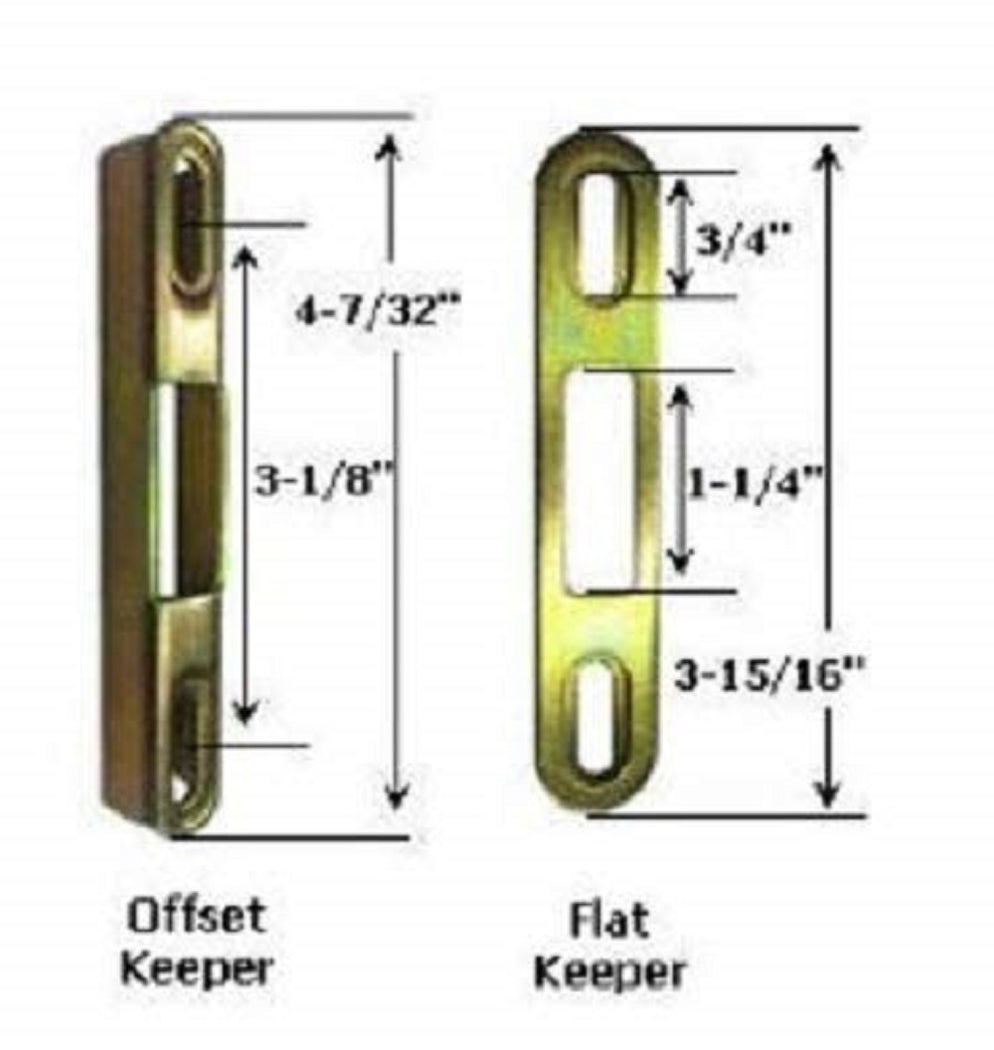 Cs Lock Sliding Glass Patio Door Keeper — Countryside Locks 9668